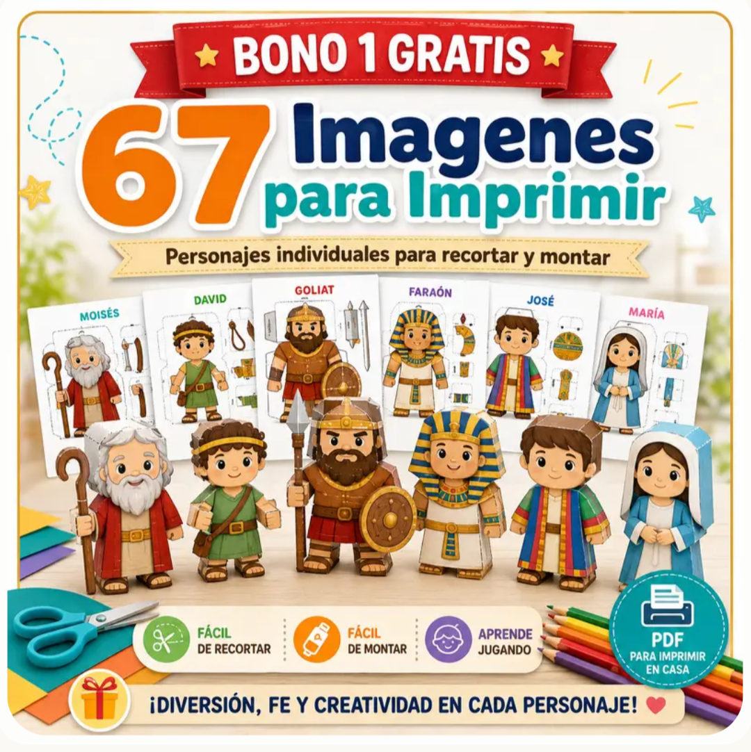 Bono 67 imágenes para imprimir