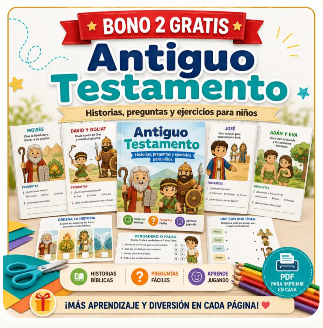 Bono actividades del Antiguo Testamento